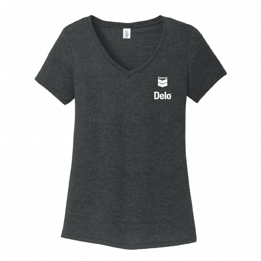 Women's District Made Perfect V-Neck T-Shirt - Left Chest White Logo