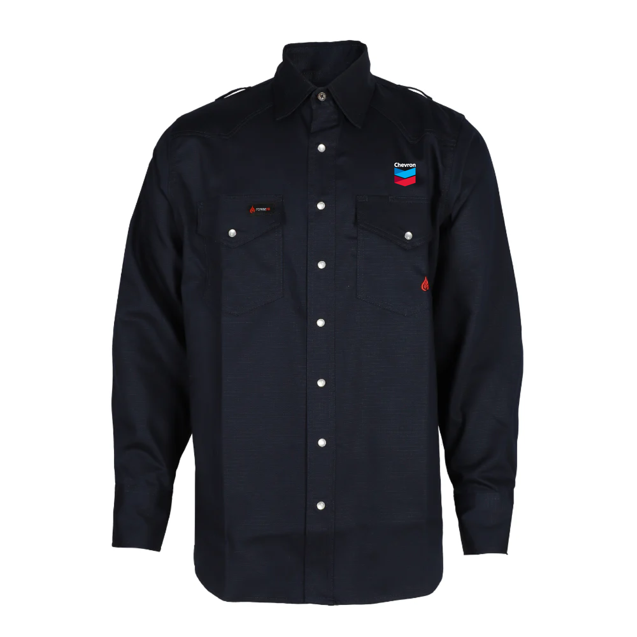 Forge Men's FR Solid Long Sleeve Twill Shirt