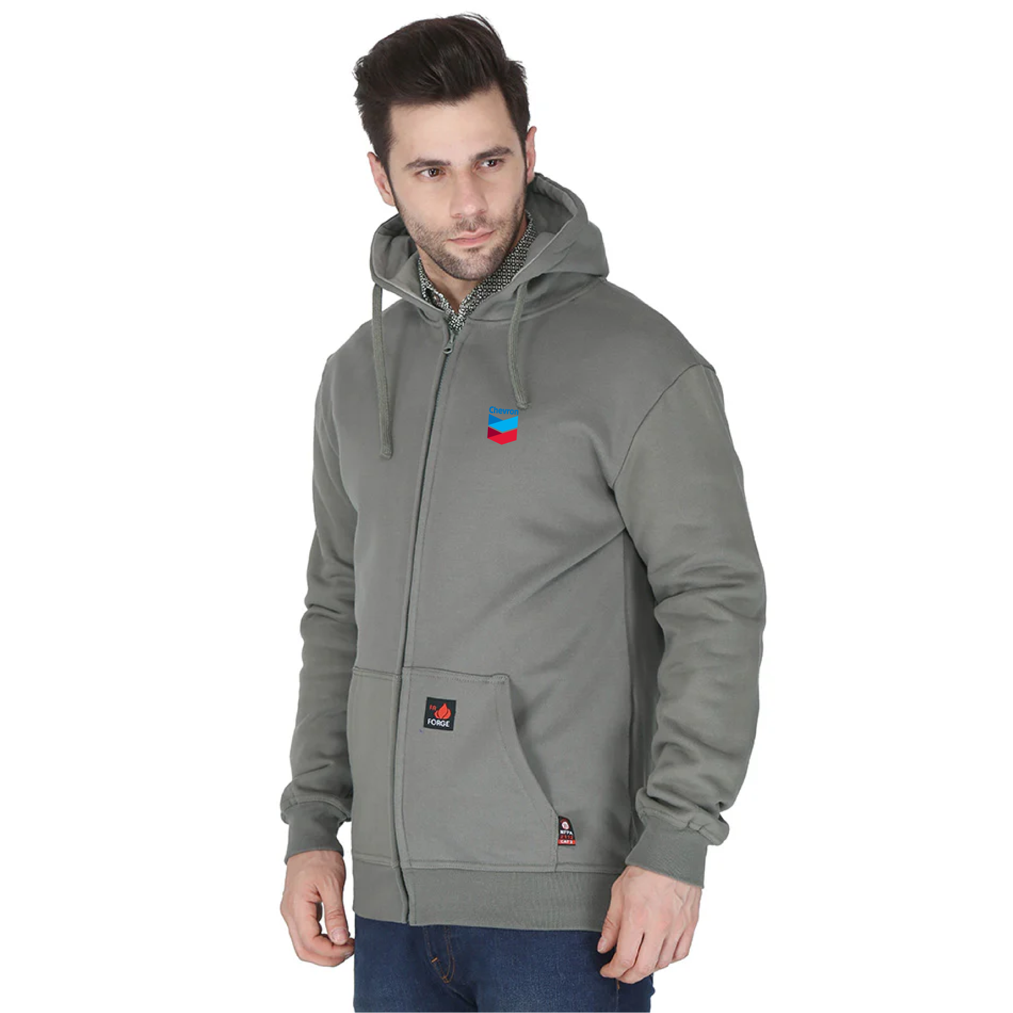 Forge Men's FR Hoodie with Zipper