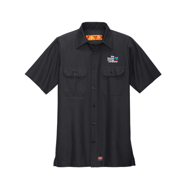 Red Kap Short Sleeve Solid Ripstop Shirt